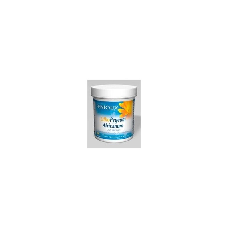 Comprar online LITHO PYGEUM AFRICANUM 250 mg 200 Caps de FENIOUX