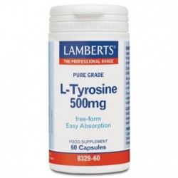 Comprar online L-TIROSINA 500 mg 60 Caps de LAMBERTS. Imagen 1