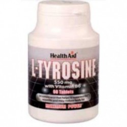 Comprar online L-TYROSINA 550 mg 60 Comp de HEALTH AID. Imagen 1