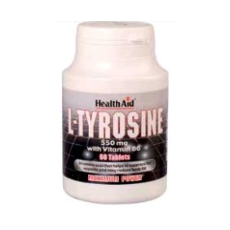 Comprar online L-TYROSINA 550 mg 60 Comp de HEALTH AID