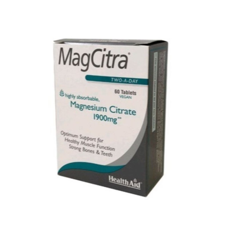 Comprar online MAGCITRA 1900 MG 60 Comp de HEALTH AID