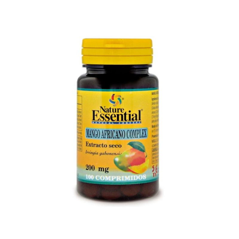 Comprar online MANGO AFRICANO COMPLEX 200 mg EXT SECO 100 Comp de NATURE ESSENTIAL