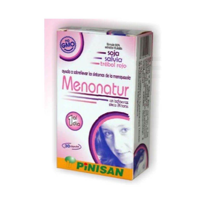 Comprar online MENONATUR 30 Caps 475 mg de PINISAN