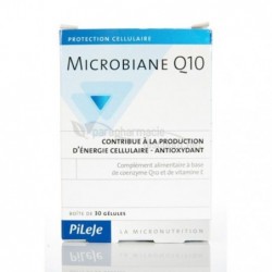 Comprar online MICROBIANE Q10 AGE PROTECT 12gr 30 Caps de PILEJE. Imagen 1