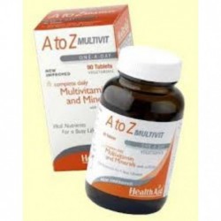 Comprar online MULTI A TO Z 90 Comp de HEALTH AID. Imagen 1