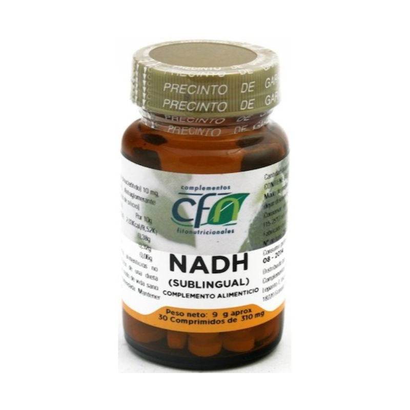 Comprar online NADH 310 mg 30 Comprimidos Sublinguales de CFN