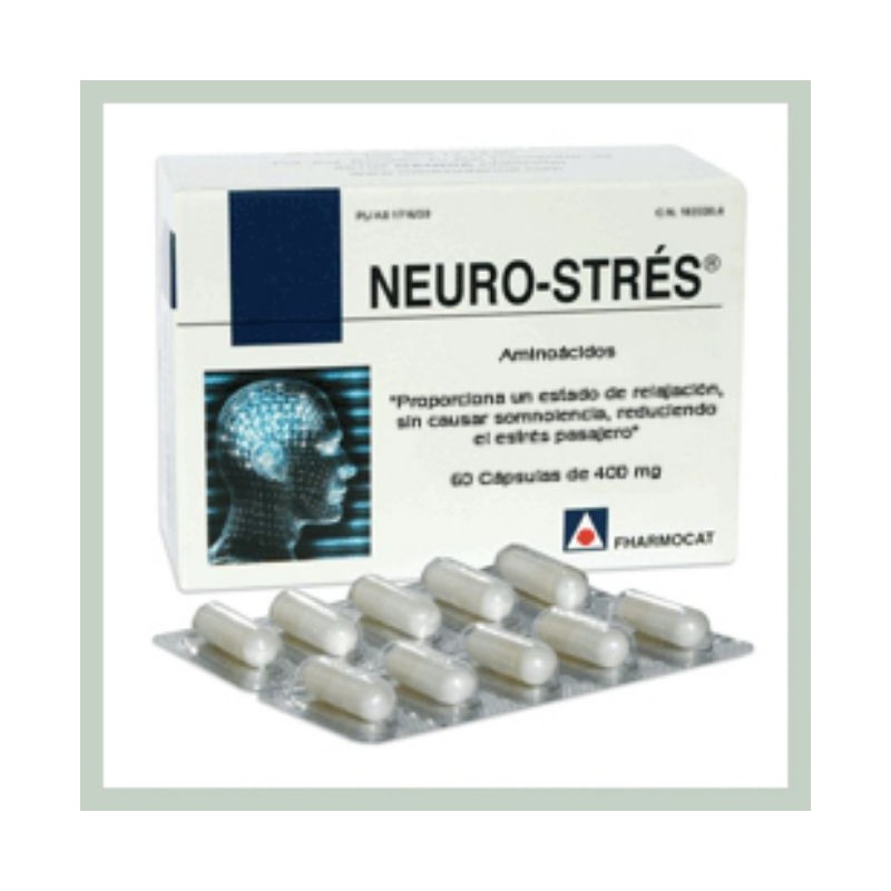 Comprar online NEURO-STRES 300 mg 60 Caps de FHARMOCAT