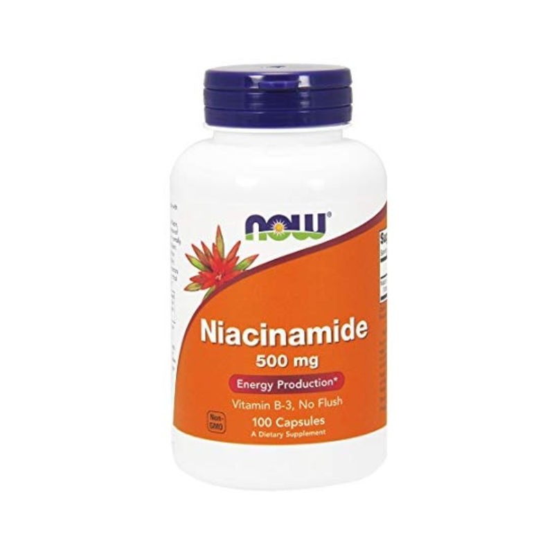 Comprar online NIACINAMIDA (B-3) 500 mg 100 Caps. de NOW