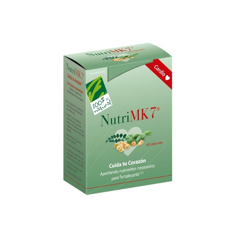 Comprar online NUTRIMK7 CARDIO 60 Perlas de CIEN X CIEN NATURAL