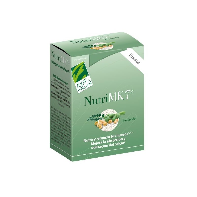 Comprar online NUTRIMK7 HUESOS 60 Capsulas de CIEN X CIEN NATURAL