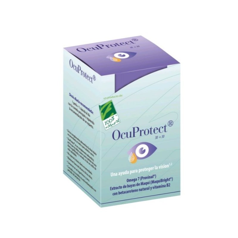 Comprar online OCUPROTECT 30 PERLAS + 30 CAPSULAS VEGETALES de CIEN X CIEN NATURAL