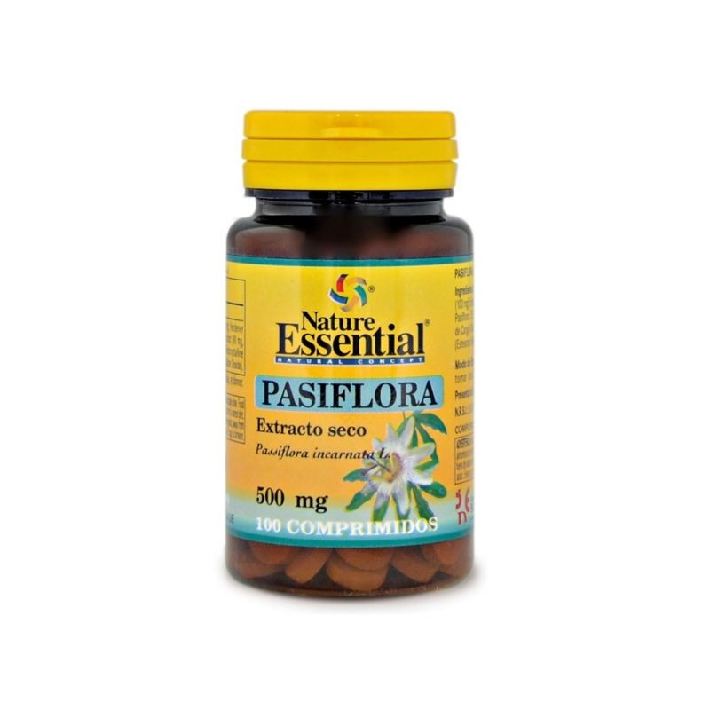 Comprar online PASSIFLORA 500 mg EXT SECO 100 Comp de NATURE ESSENTIAL