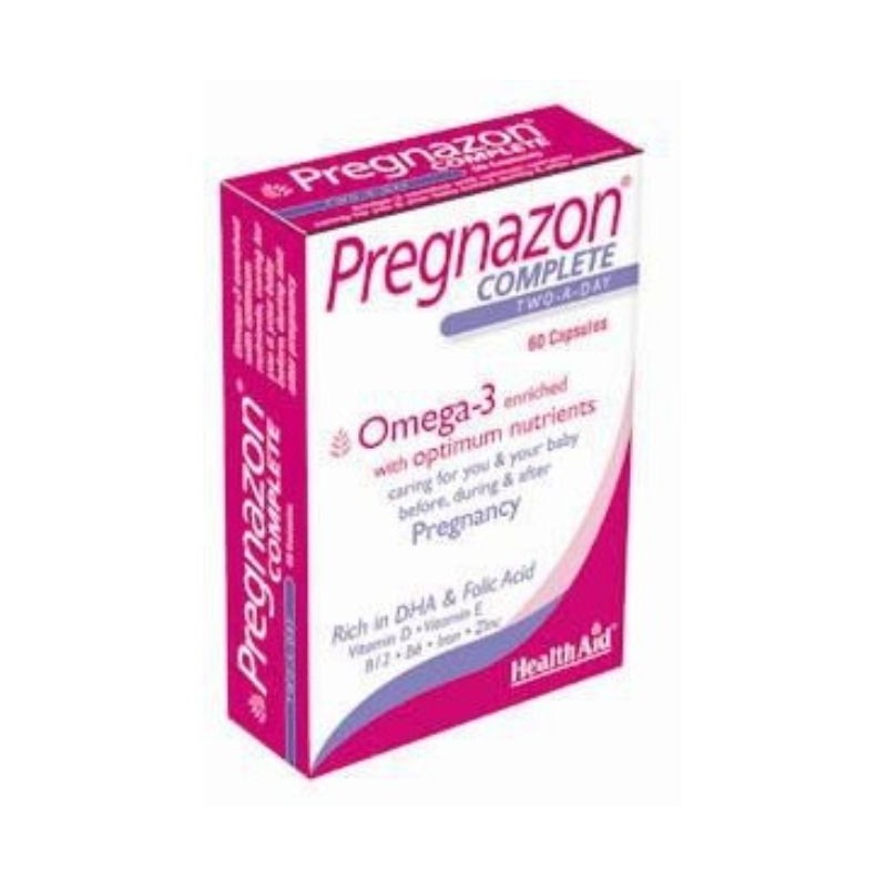 Comprar online PREGNAZON COMPLETE 60 Caps de HEALTH AID