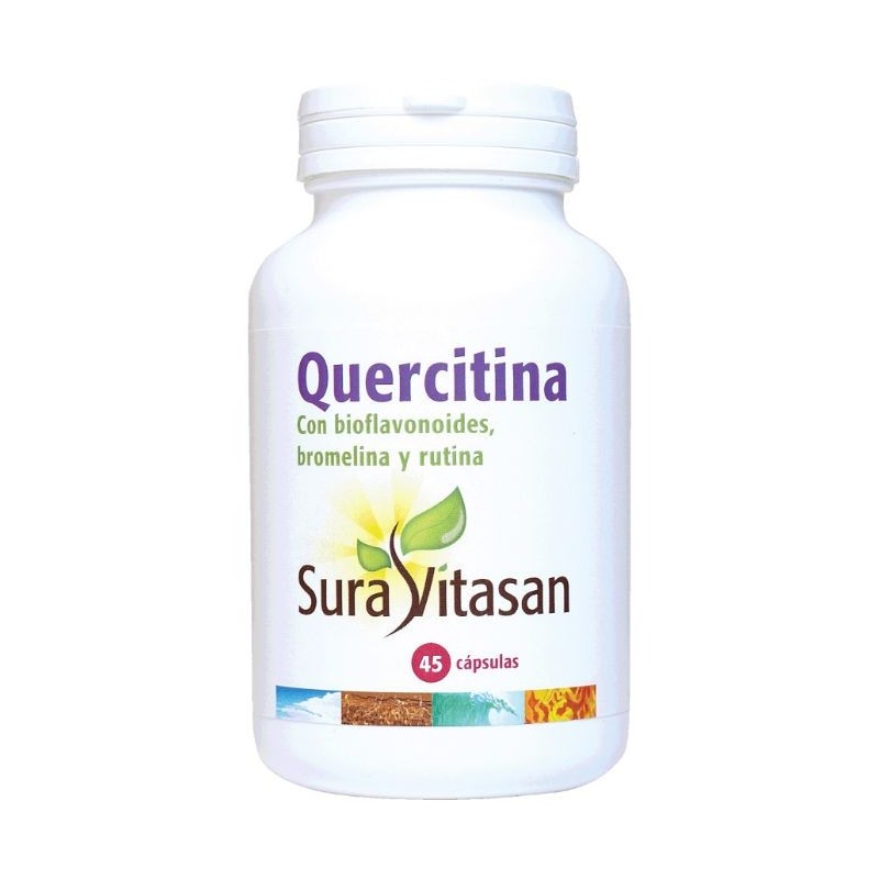 Comprar online QUERCITINA 600 mg 45 Caps de SURA VITASAN