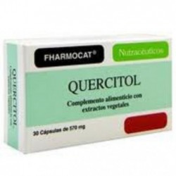 Comprar online QUERCITOL 30 Caps 550 mg de FHARMOCAT. Imagen 1