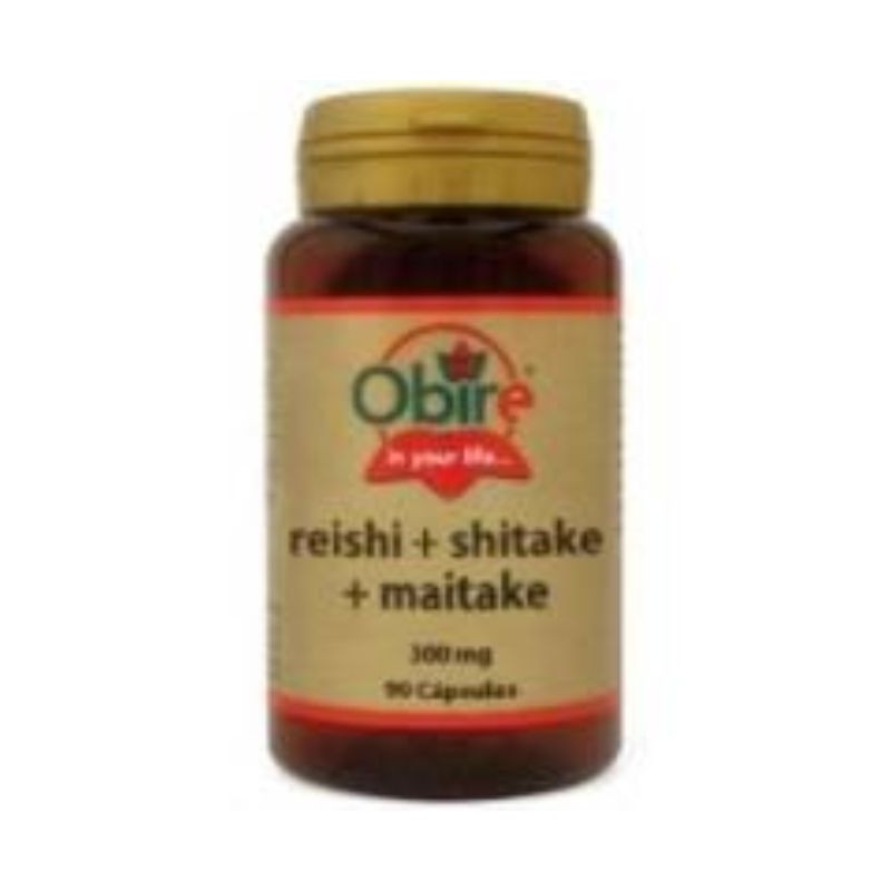Comprar online REISHI+SHIITAKE+MAITAKE 300 mg 90 Caps de OBIRE