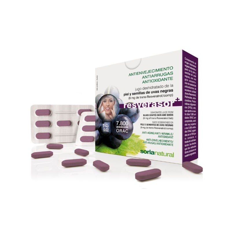 Comprar online RESVERASOR PLUS 134 mg 28 Comp de SORIA