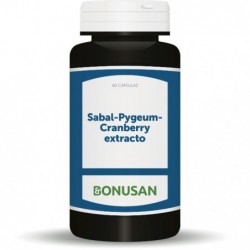 Comprar online SABAL PYGEUM CRAMBERRY 60 Vcaps de BONUSAN. Imagen 1