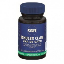 Comprar online SCHULER CLAW 500 mg 60 Comp UÑA GATO de GSN. Imagen 1