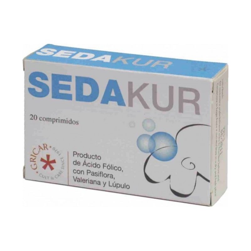 Comprar online SEDAKUR 500 mg 20 Comp de HERBOFARM