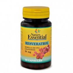 Comprar online SEMILLA DE UVA 50 mg EXT SECO 50 Caps de NATURE ESSENTIAL. Imagen 1