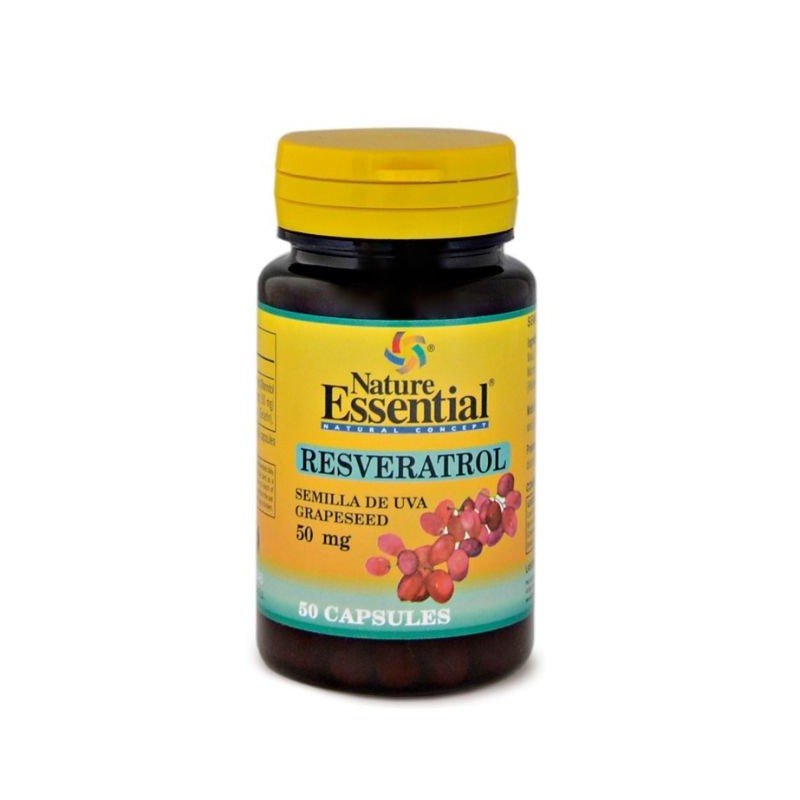 Comprar online SEMILLA DE UVA 50 mg EXT SECO 50 Caps de NATURE ESSENTIAL