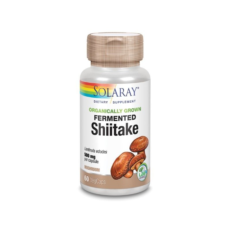 Comprar online SHIITAKE 500 mg 60 Vcaps de SOLARAY