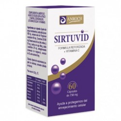 Comprar online SIRTUVID (ANTIOXIDANTE CELULAR) 550 mg 60 Caps de ANROCH. Imagen 1