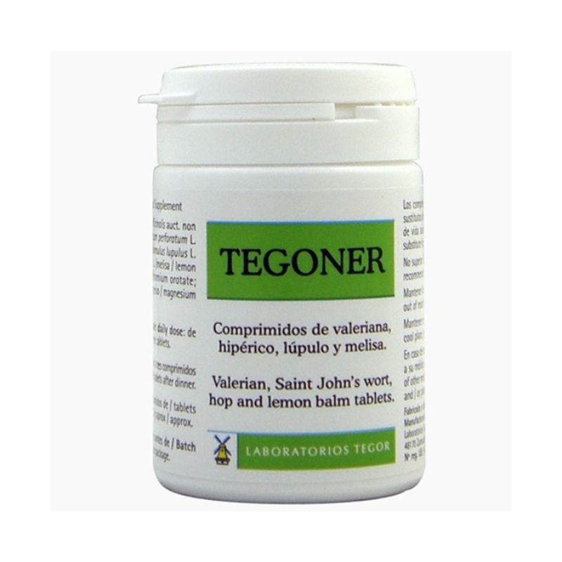 Comprar online TEGONER 120 Comp 260 mg de TEGOR