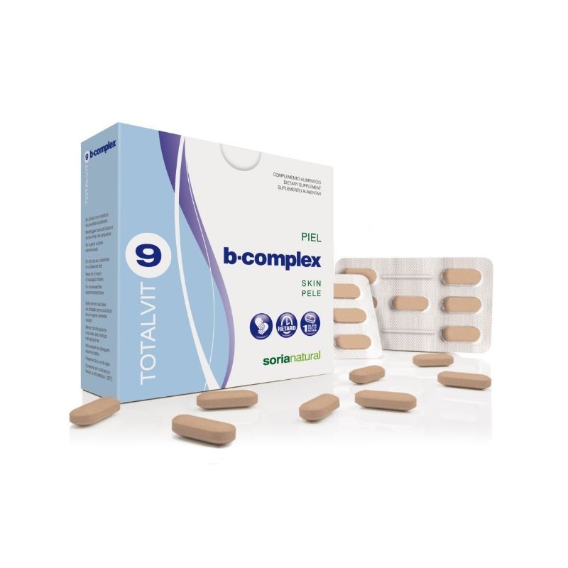 Comprar online TOTALVIT 9 B-COMPLEX 885 mg 28 Comp de SORIA