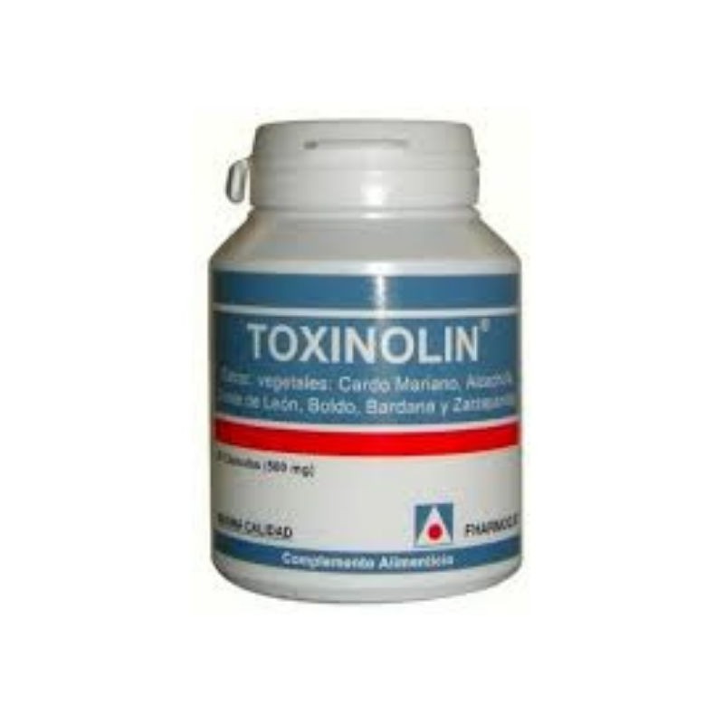 Comprar online TOXINOLIN 90 Caps 500 mg de FHARMOCAT