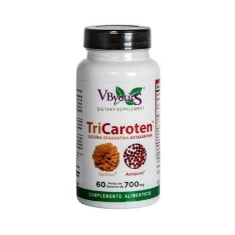 Comprar online TRICAROTEN 60 PERLAS de V.BYOTIC