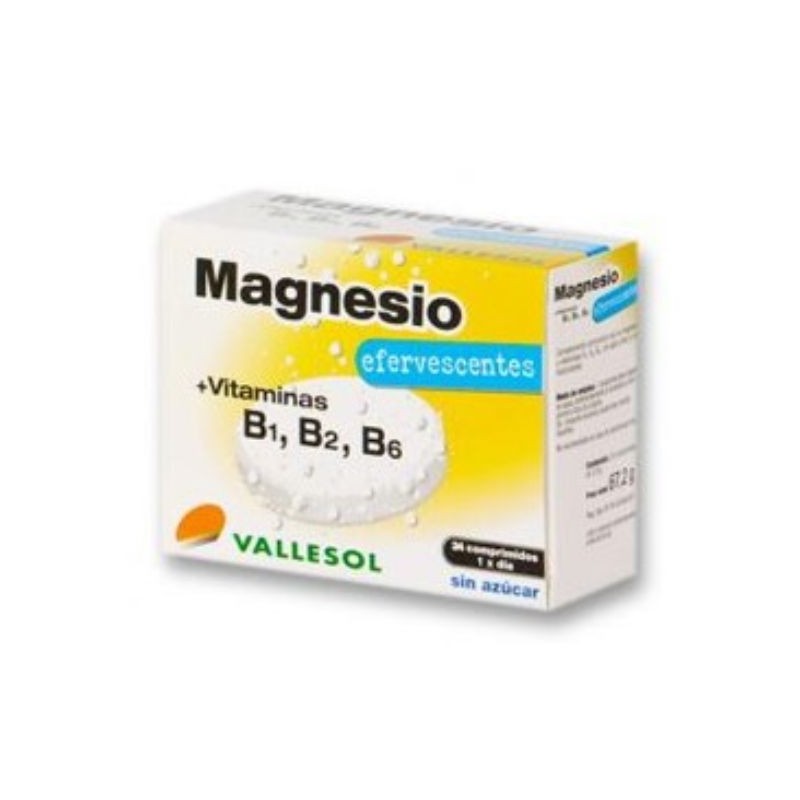 Comprar online VALLESOL MAGNESIO+B 24Comp EFE de VALLESOL