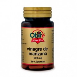 Comprar online VINAGRE DE MANZANA 500 mg 60 Caps de OBIRE. Imagen 1