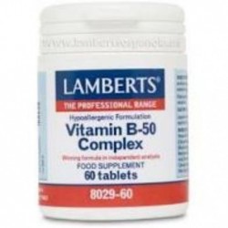 Comprar online VIT B 50 COMPLEX 60 Tabs de LAMBERTS. Imagen 1