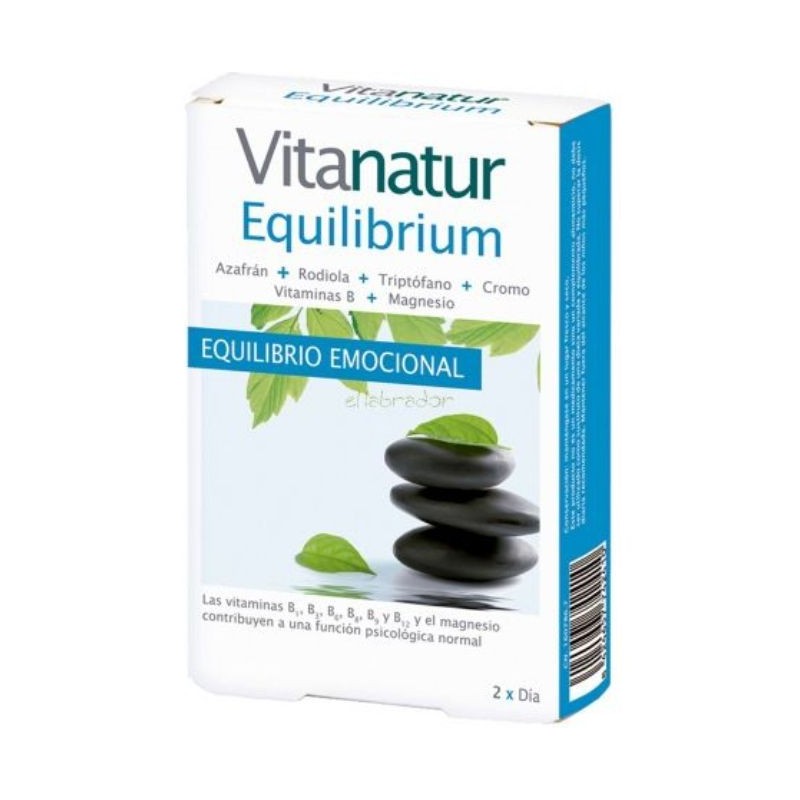 Comprar online VITANATUR EQUILIBRIUM 600 mg 30 Comp de VITANATUR-DIAFARMA