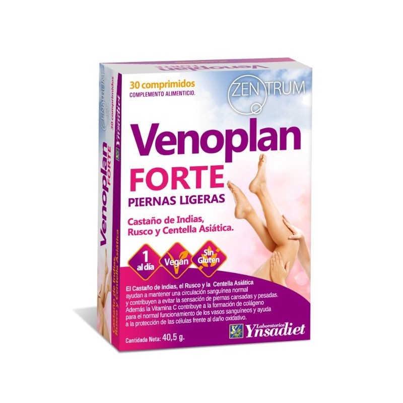 Comprar online ZENTRUM VENOPLAN FORTE 30 Comp de YNSADIET