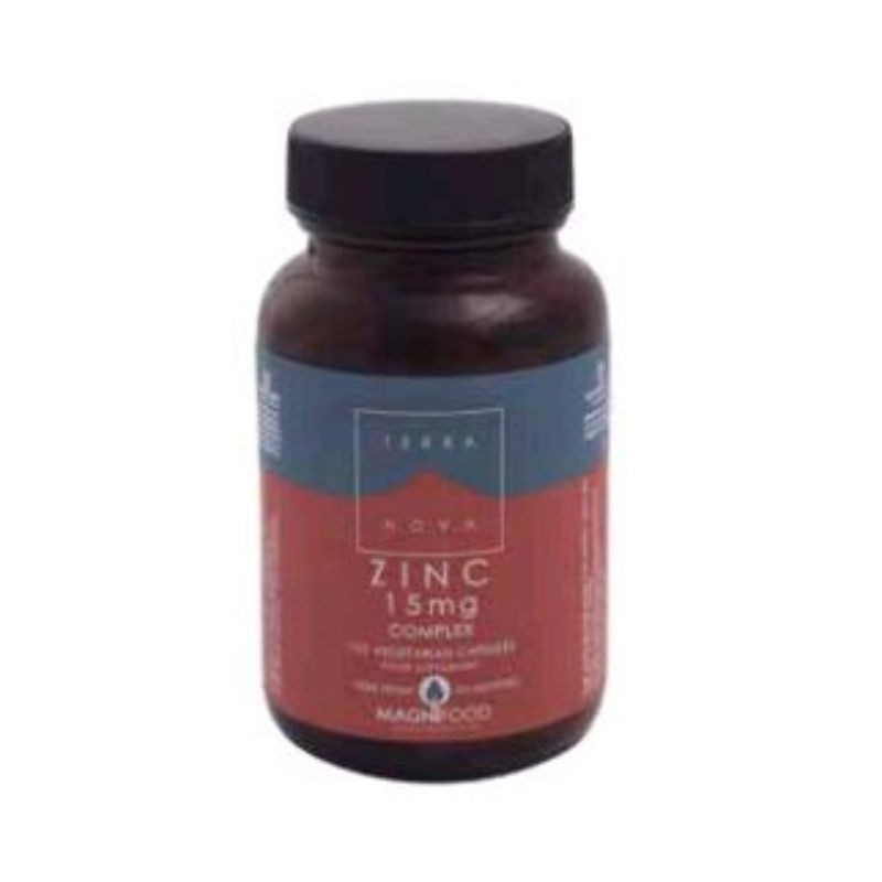 Comprar online ZINC 15 mg COMPLEX 50 Vcaps de TERRANOVA