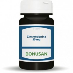 Comprar online ZINCMETIONINA 15 mg 90 Comprimidos de BONUSAN. Imagen 1
