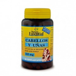 Comprar online CABELLOS Y UÑAS ( LEV + SELENIO ) 90 Caps de NATURE ESSENTIAL. Imagen 1