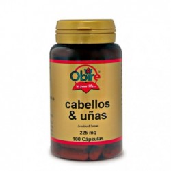 Comprar online CABELLOS, UÑA ( LEV+SELENIO) 225 mg 100 Caps de OBIRE. Imagen 1