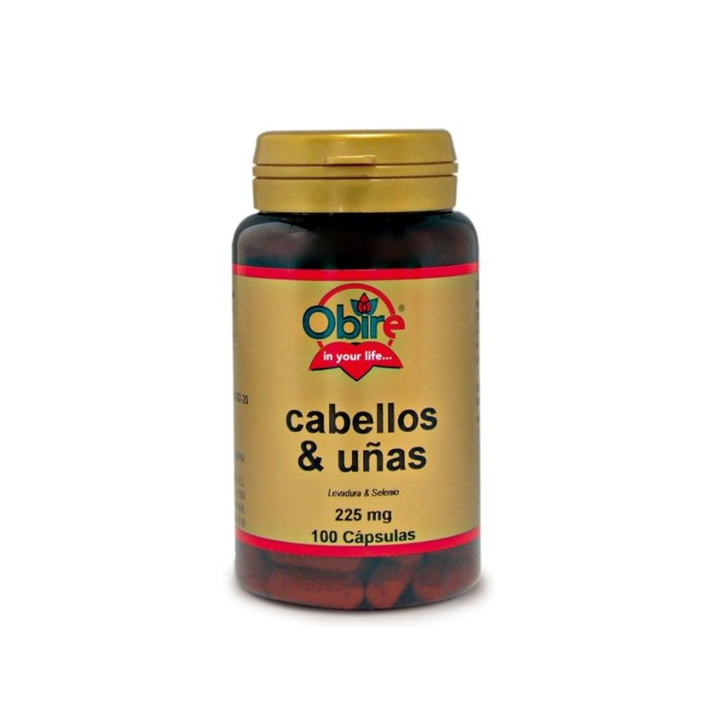 Comprar online CABELLOS, UÑA ( LEV+SELENIO) 225 mg 100 Caps de OBIRE