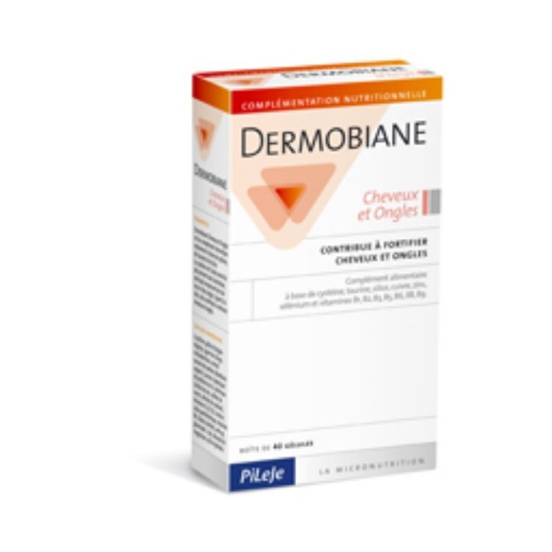 Comprar online DERMOBIANE CABELLO Y UÑAS 605 mg 40 Caps de PILEJE