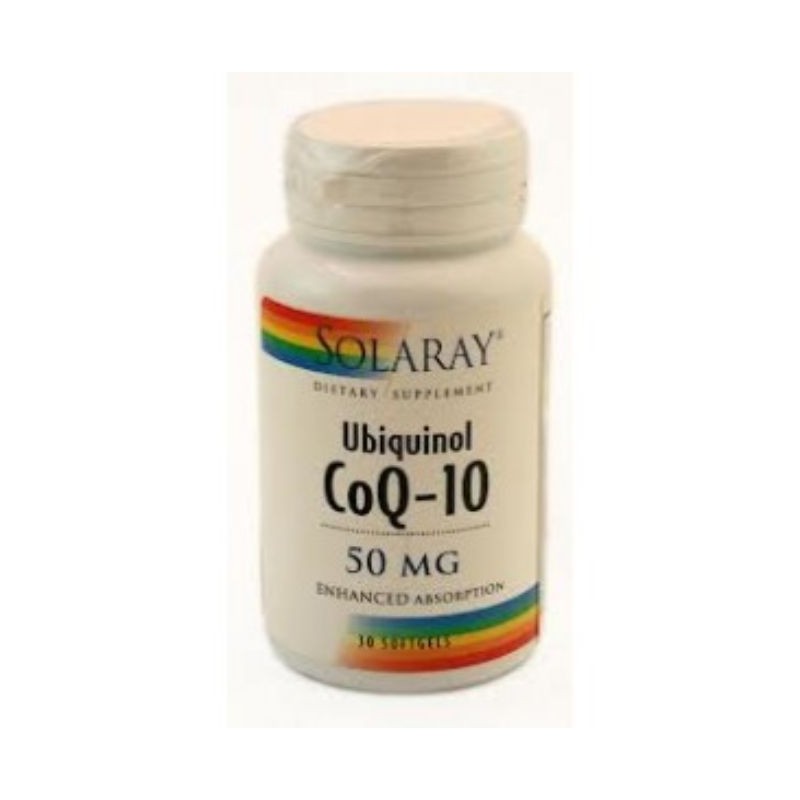 Comprar online UBIQUINOL Co-Q10 50 mg 30 Caps de SOLARAY