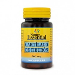 Comprar online CARTILAGO DE TIBURON 500 mg 50 Caps de NATURE ESSENTIAL. Imagen 1