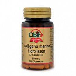 Comprar online COLAGENO HIDROLIZADO + MAGNESIO 600 mg 60 Caps de OBIRE. Imagen 1