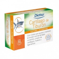 Comprar online IDECERON CARTILAGO TIBURON 48 Comp de DIETISA. Imagen 1