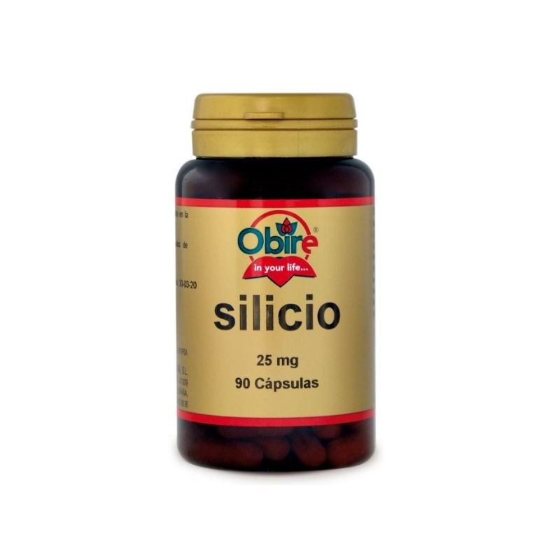 Comprar online SILICIO 25 mg 90 Caps de OBIRE