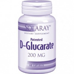 Comprar online D-GLUCARATE CALCIUM 400 mg 60 Caps de SOLARAY. Imagen 1