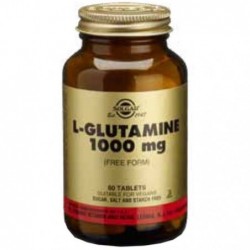 Comprar online L-GLUTAMINA 1000 mg 60 Comp de SOLGAR. Imagen 1